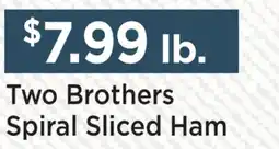 Heinen's Two Brothers Spiral Sliced Ham offer