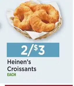 Heinen's Heinen's Croissants offer
