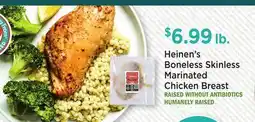 Heinen's Heinen's Boneless Skinless Marinated Chicken Breast offer
