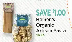 Heinen's Heinen's Organic Artisan Pasta offer
