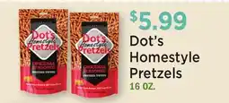 Heinen's Dot's Homestyle Pretzels offer