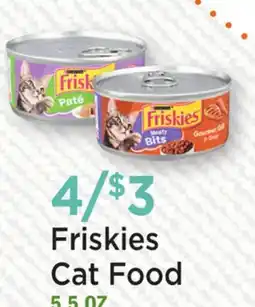 Heinen's Friskies Cat Food offer