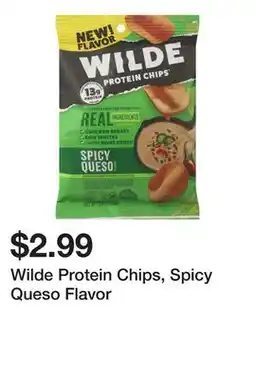 Wegmans Wilde Protein Chips, Spicy Queso Flavor offer