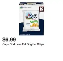 Wegmans Cape Cod Less Fat Original Chips offer