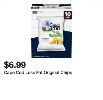 Wegmans Cape Cod Less Fat Original Chips offer