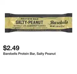 Wegmans Barebells Protein Bar, Salty Peanut offer