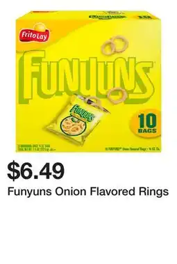 Wegmans Funyuns Onion Flavored Rings offer