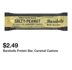 Wegmans Barebells Protein Bar, Caramel Cashew offer