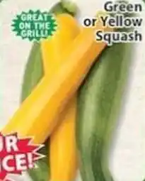 Associated Green or yellow squash offer