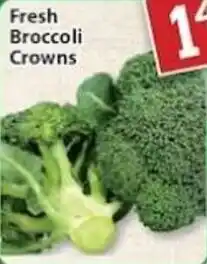 Associated Fresh broccoli crowns offer