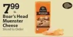 Associated Boar's head muenster cheese offer