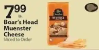 Associated Boar's head muenster cheese offer
