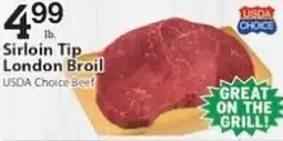 Associated Sirloin tip london broil offer