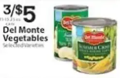 Associated Del monte vegetables offer