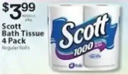 Associated Scott bath tissue offer
