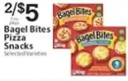 Associated Bagel bites pizza snacks offer