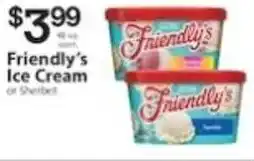 Associated Friendly's ice cream offer