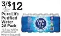 Associated Pure Life Purified Water offer