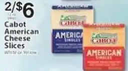 Associated Cabot american cheese slices offer