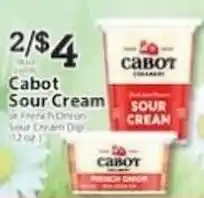 Associated Cabot sour cream offer