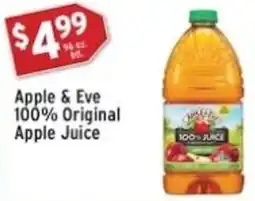 Associated Apple & eve 100% original apple juice offer