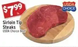 Associated Sirloin Tip Steaks offer