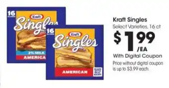 Kroger Kraft Singles offer