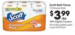 Kroger Scott Bath Tissue offer