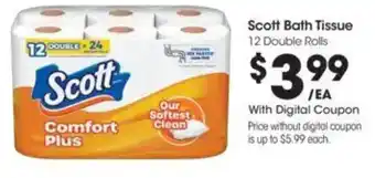 Kroger Scott Bath Tissue offer