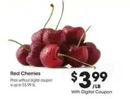 Kroger Red Cherries offer