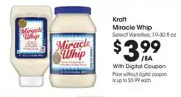 Kroger Kraft Miracle Whip offer