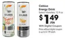 Kroger Celsius Energy Drink offer