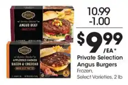 Kroger Private Selection Angus Burgers offer