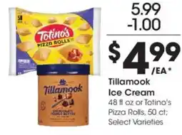 Kroger Tillamook Ice Cream or Totino's offer