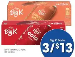 Kroger Big K Soda offer
