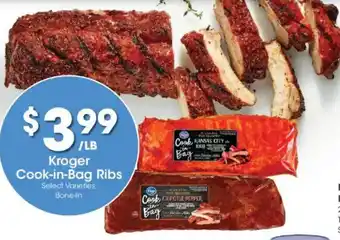 Kroger Kroger Cook-in-Bag Ribs offer