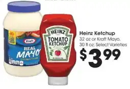 Kroger Heinz Ketchup or Kraft Mayo offer
