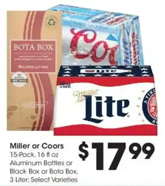 Kroger Miller or Coors offer