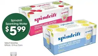 Kroger Spindrift Sparkling Water offer
