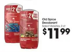 Kroger Old Spice Deodorant offer