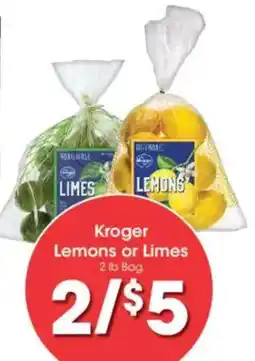 Kroger Kroger Lemons or Limes offer