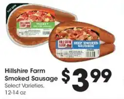 Kroger Hillshire Farm Smoked Sausage offer