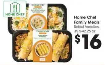 Kroger Home Chef Family Meals offer