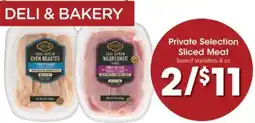 Kroger Private Selection Sliced Meat offer