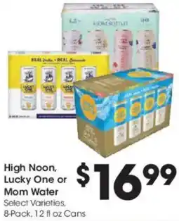 Kroger High Noon, Lucky One or Mom Water offer