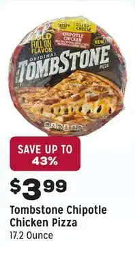 Grocery Outlet Chipotle Chicken Pizza offer