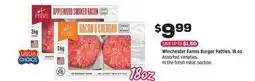 Grocery Outlet Winchester Farms Burger Patties, 18 oz offer