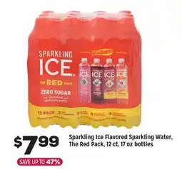 Grocery Outlet Sparkling Ice Flavored Sparkling Water, The Red Pack offer