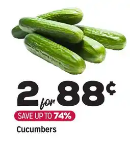 Grocery Outlet Cucumbers offer