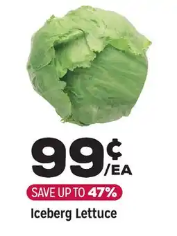 Grocery Outlet Iceberg Lettuce offer